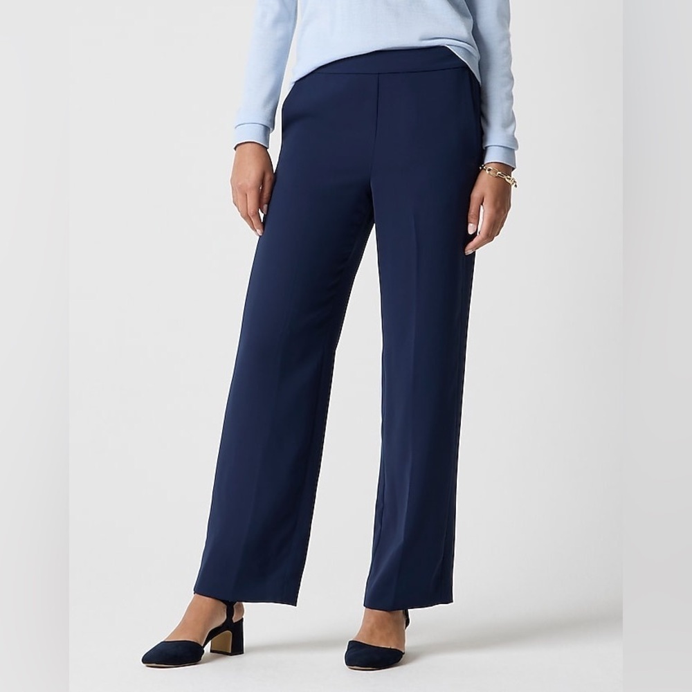 J. Crew Women’s Jamie Pant Navy Blue, Size 20